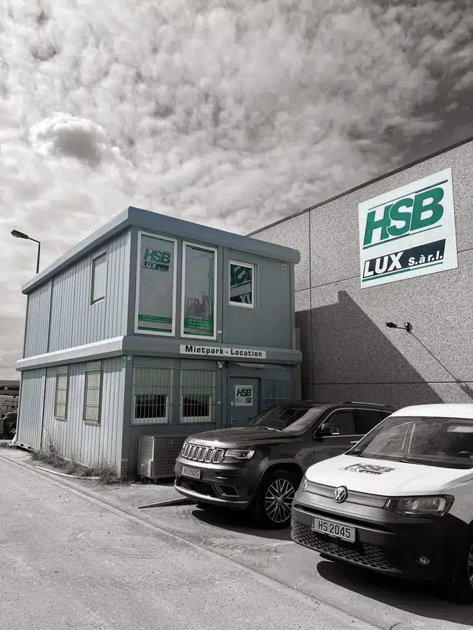 Außenansicht des HSB Standort in Luxembourg